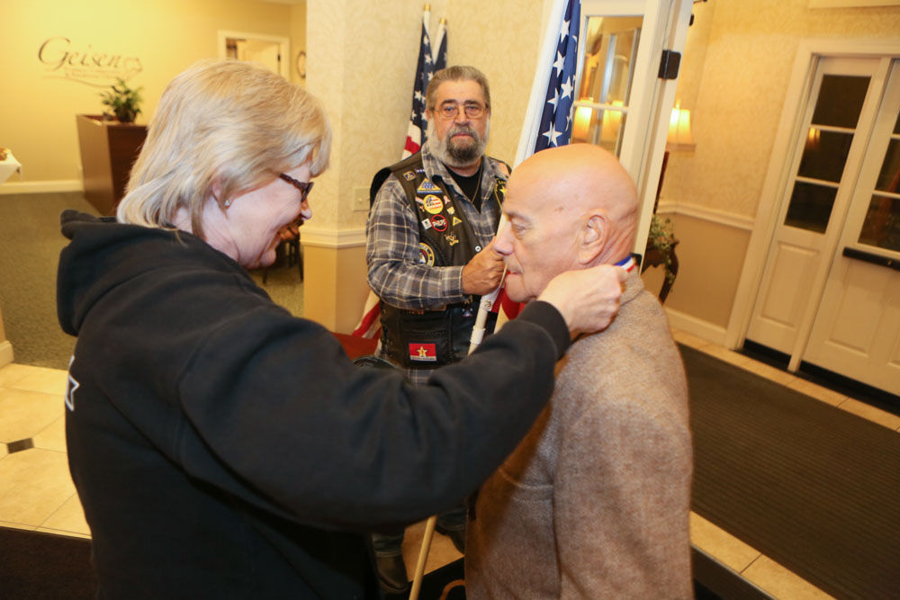 Annual Veterans Day dinner in the Geisen Reception Centre